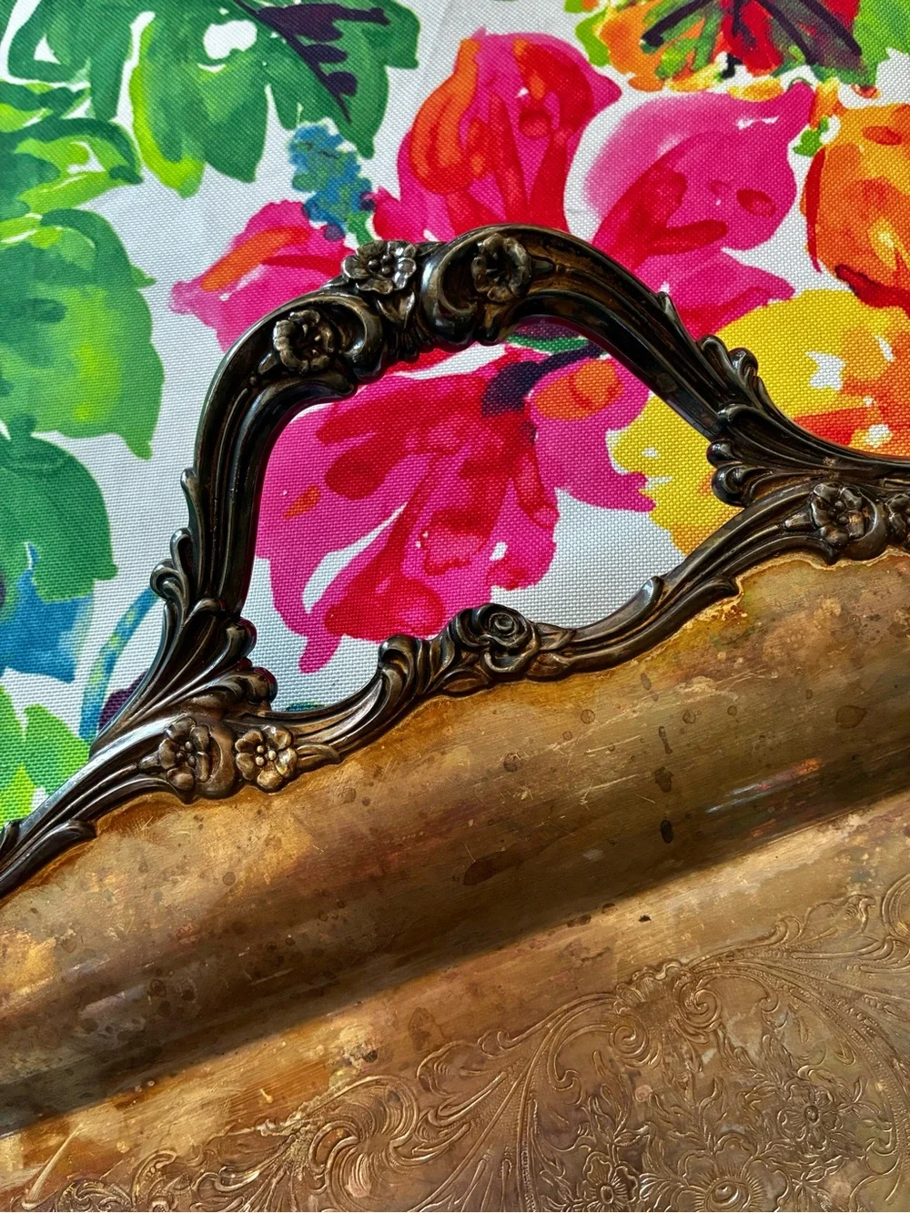 Wilcox Silver Plated Large Serving Tray